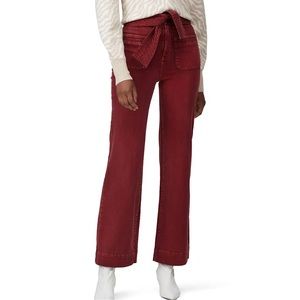 Ulla Johnson Wade Waist Tie Jeans 12